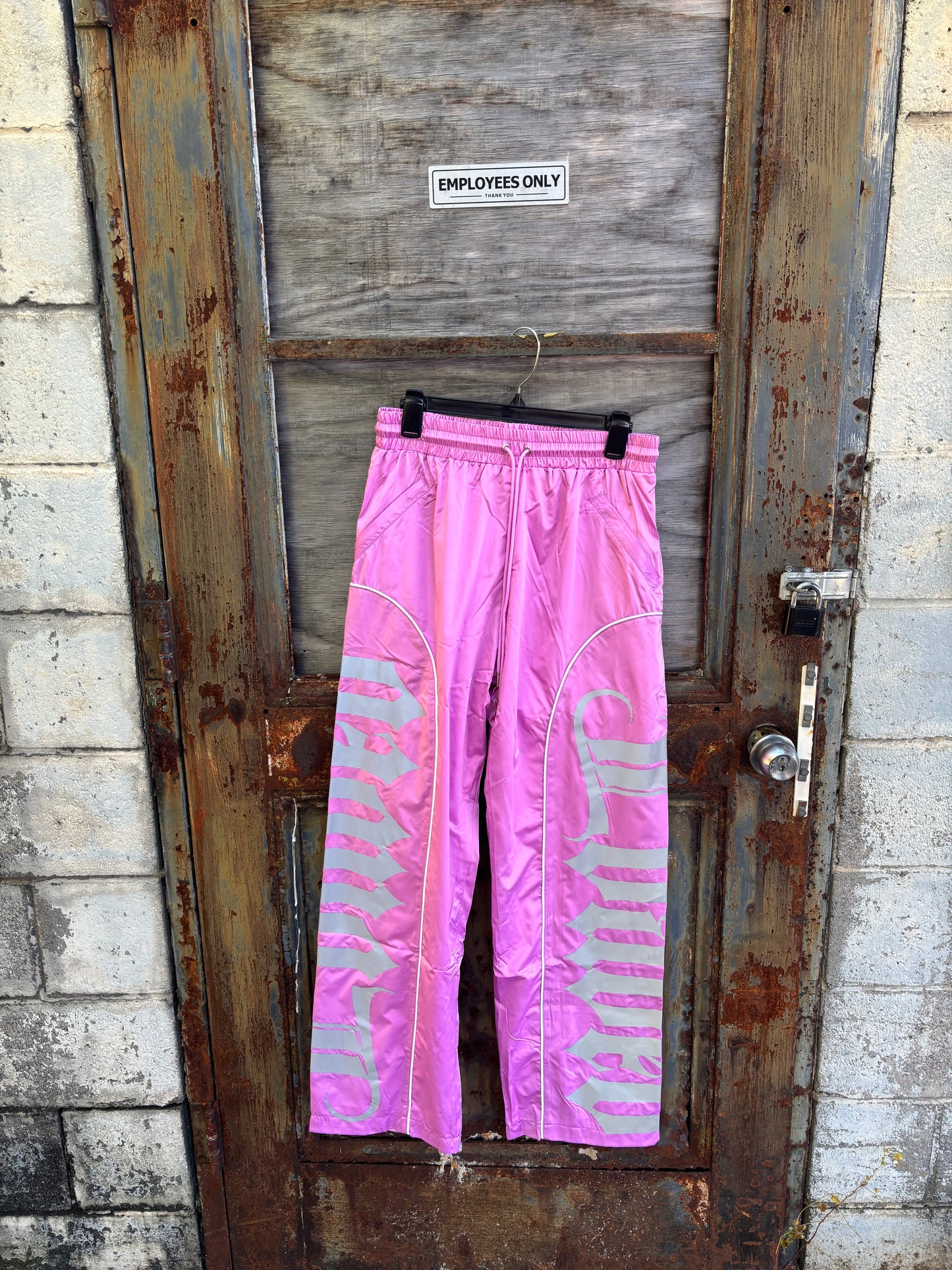 “Radiant” Loaded track pants (Pink)