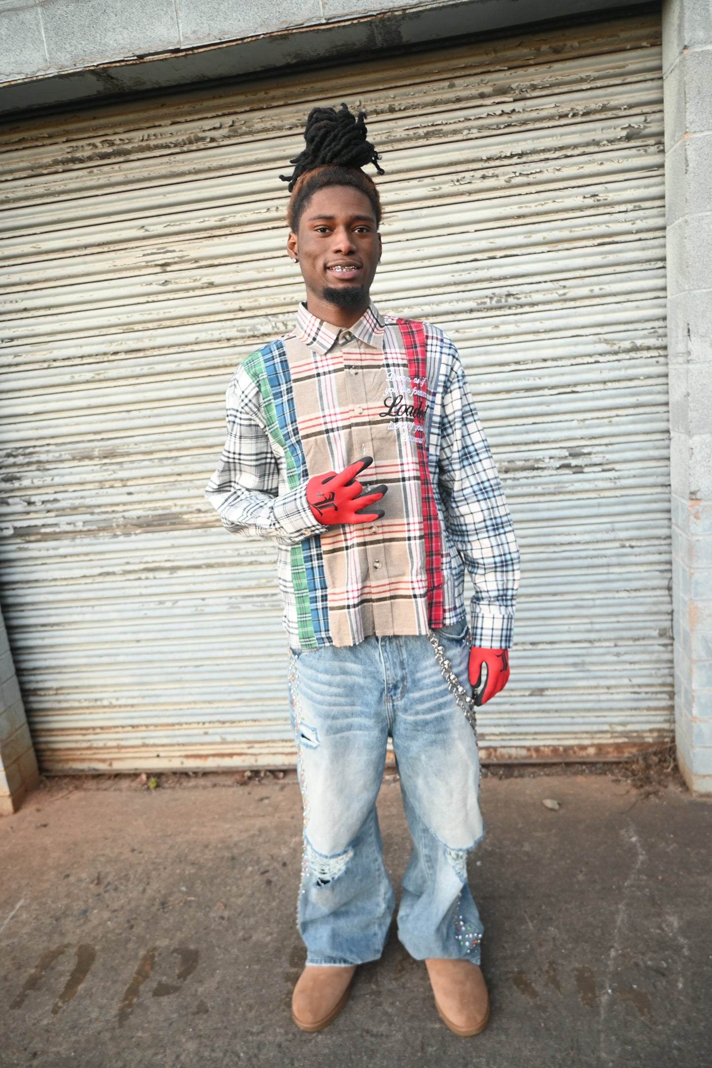 Loaded “Patchwork” Flannel