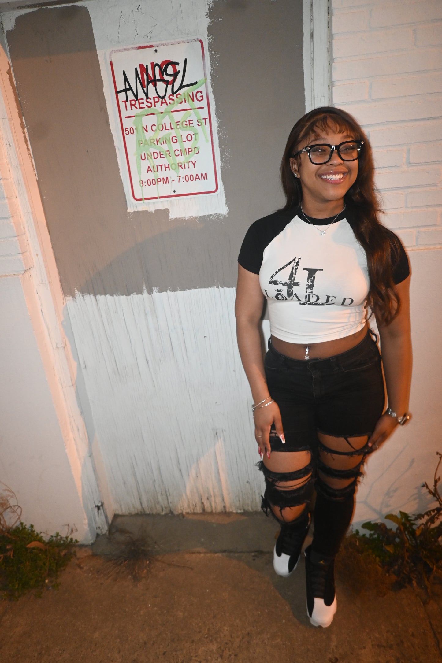 LOADED "SIGNATURE" CROP TEE