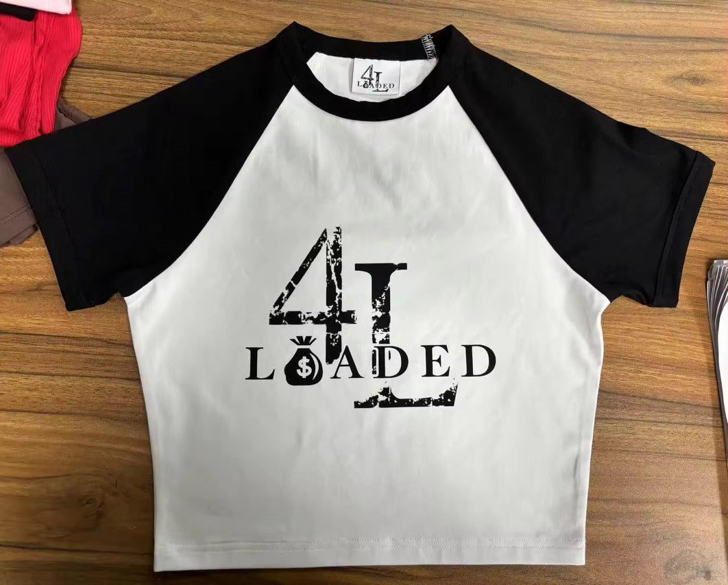 LOADED "SIGNATURE" CROP TEE