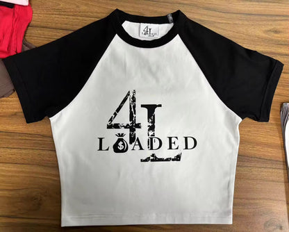 LOADED "SIGNATURE" CROP TEE