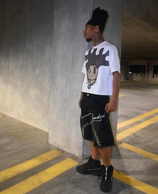 LOADED "SK8" JORTS