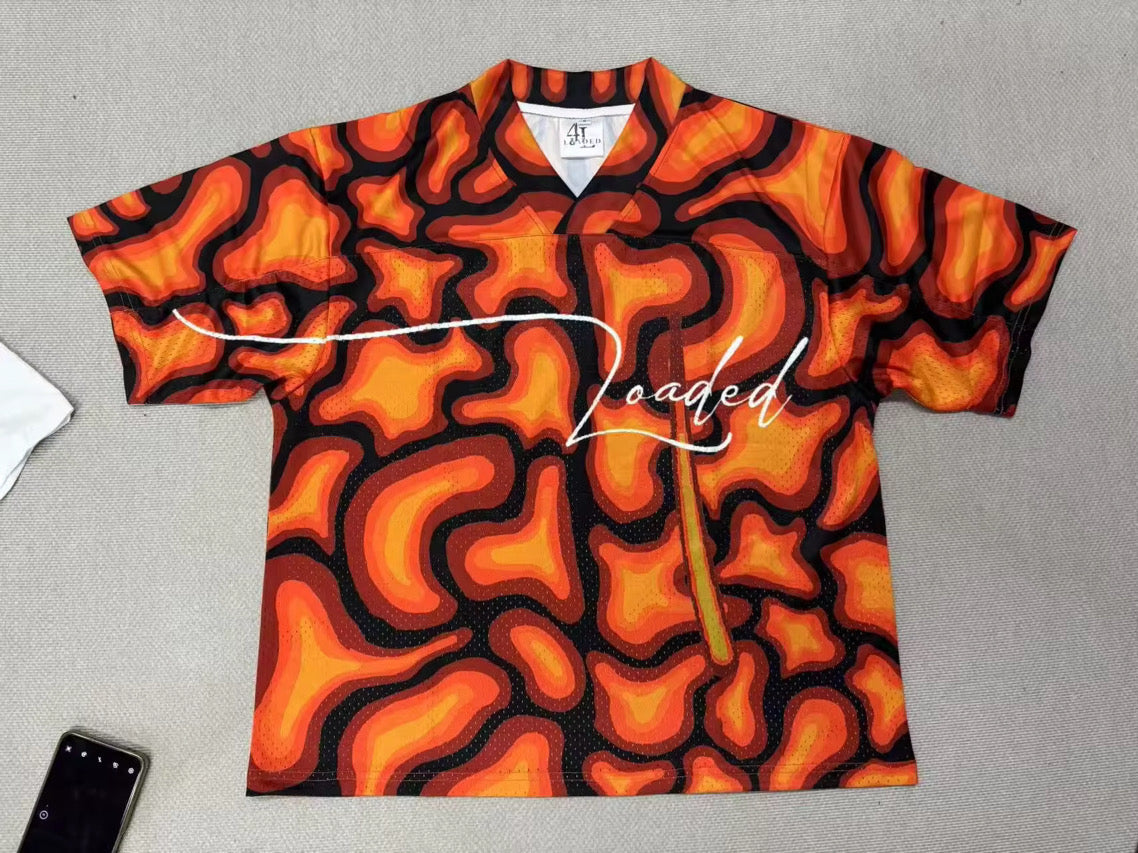 LOADED " FLAME ON " JERSEY