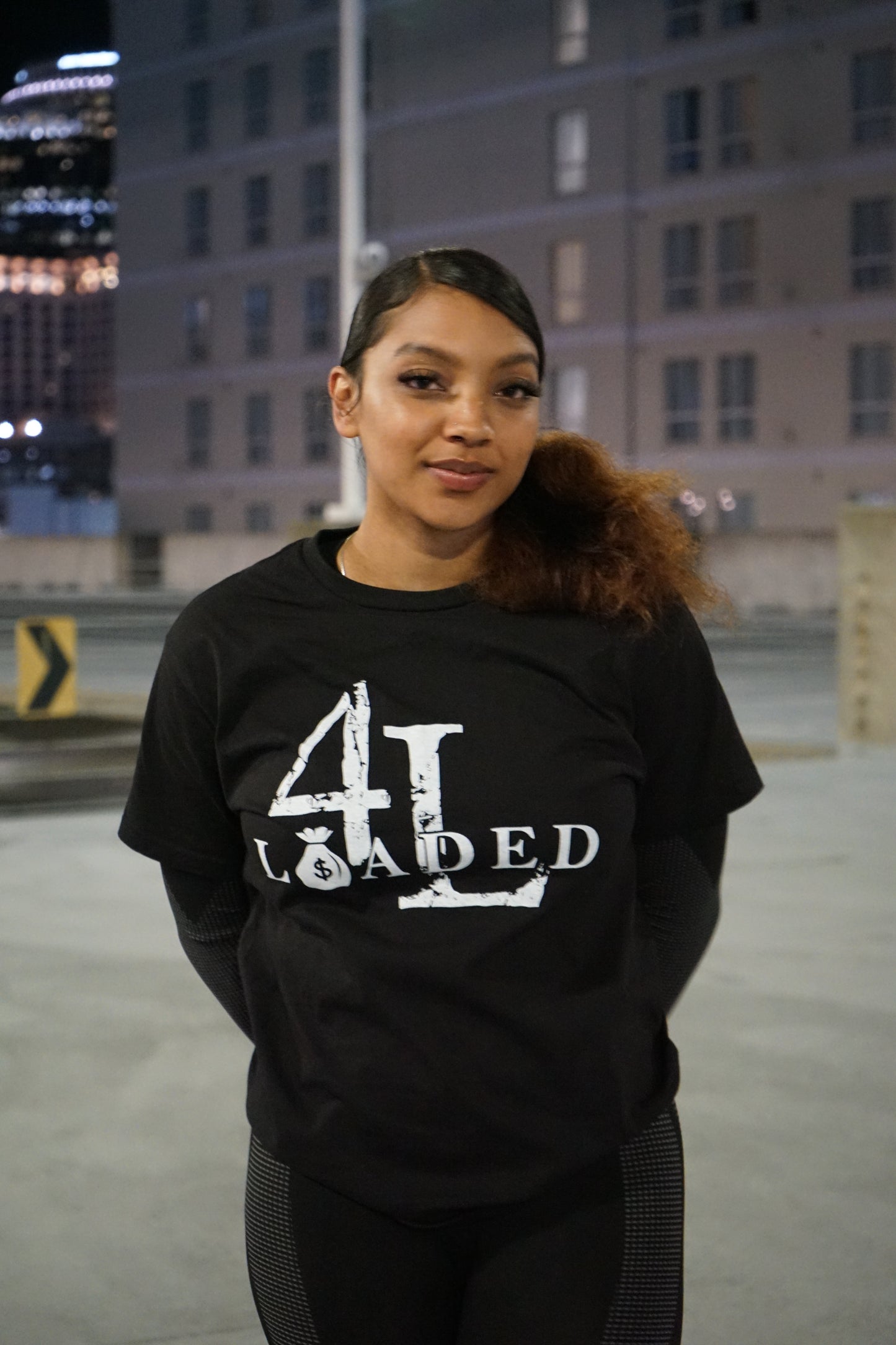 LOADED4LIFE SIGNATURE TEE (BLACK)