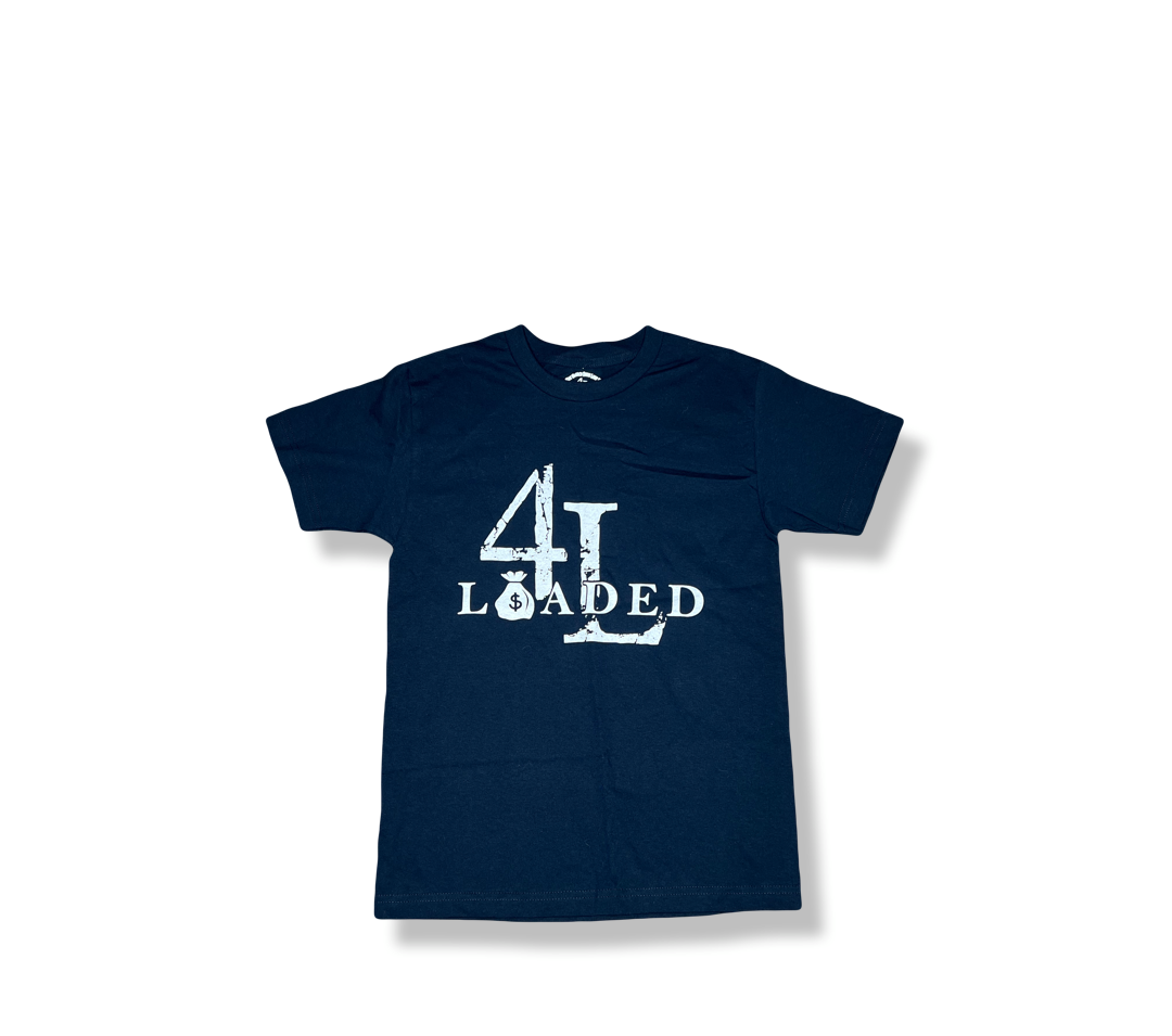 LOADED4LIFE SIGNATURE TEE (NAVY)