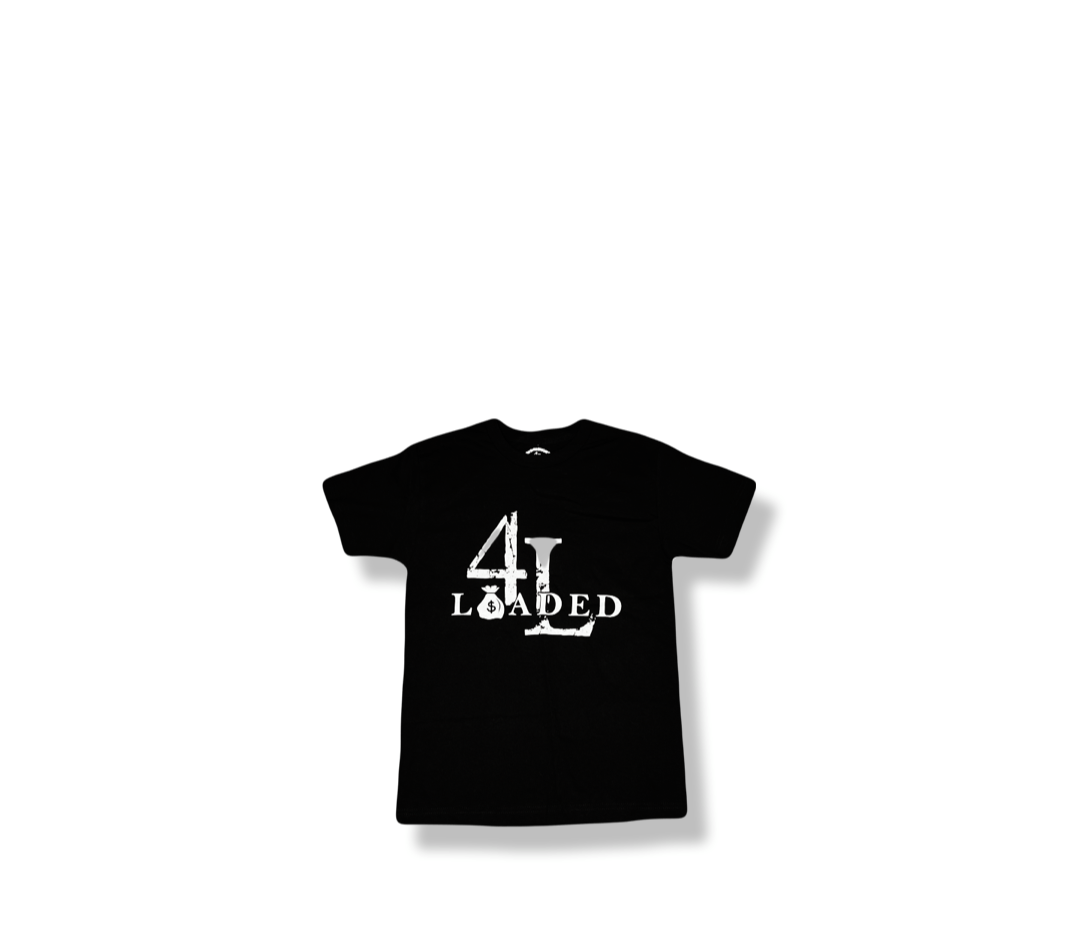 LOADED4LIFE SIGNATURE TEE (BLACK)