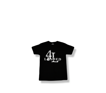 LOADED4LIFE SIGNATURE TEE (BLACK)